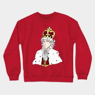 king george hamilton cartoon Crewneck Sweatshirt